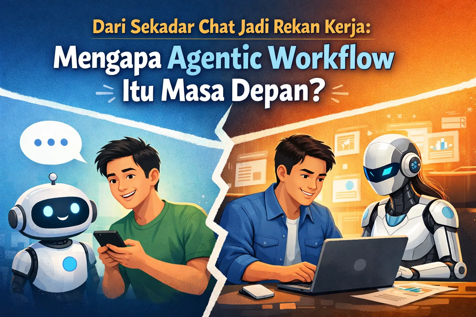 Dari Sekadar Chat Jadi Rekan Kerja: Mengapa Agentic Workflow Itu Masa Depan?